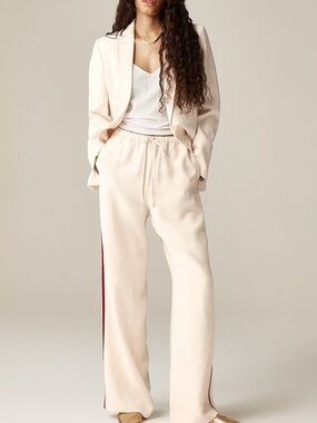 J. Crew Cream Stratus Pant